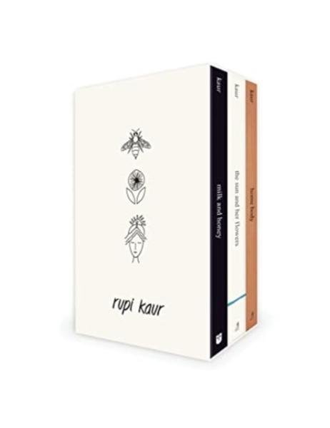 Levně Rupi Kaur Trilogy Boxed Set: milk and honey, the sun and her flowers, and home body - Rupi Kaur
