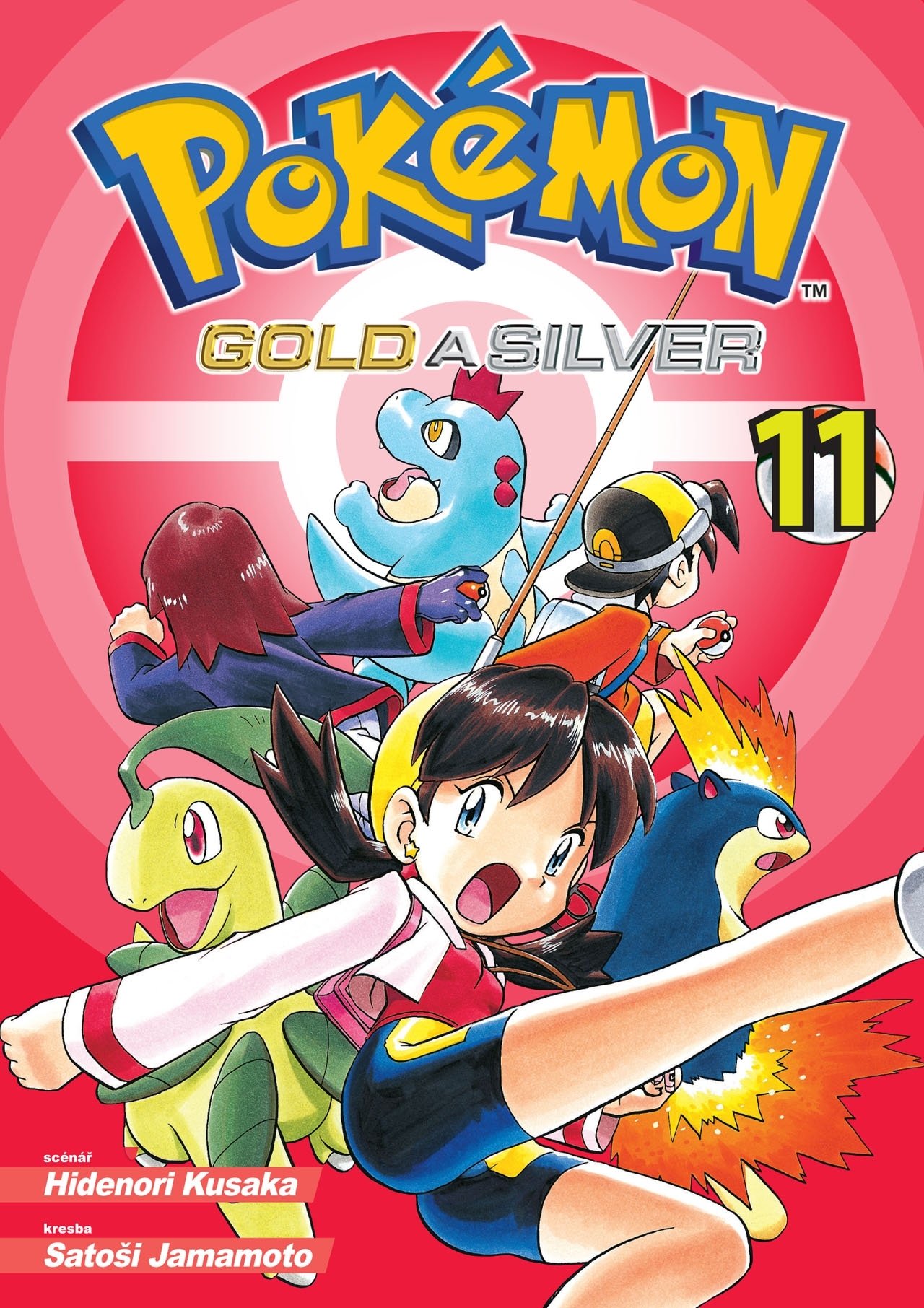 Levně Pokémon 11 - Gold a Silver - Hidenori Kusaka