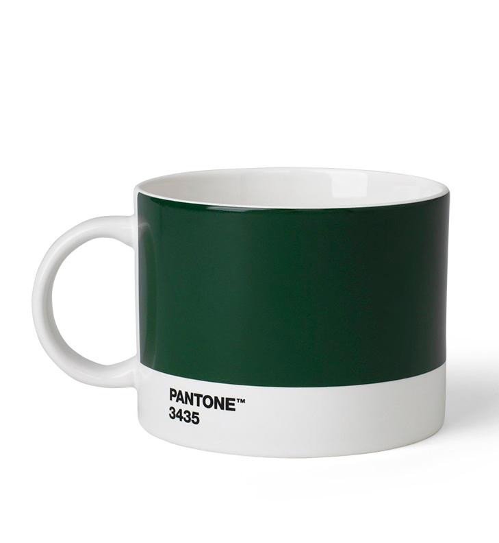 Levně Pantone Hrnek na čaj - Dark Green 3435