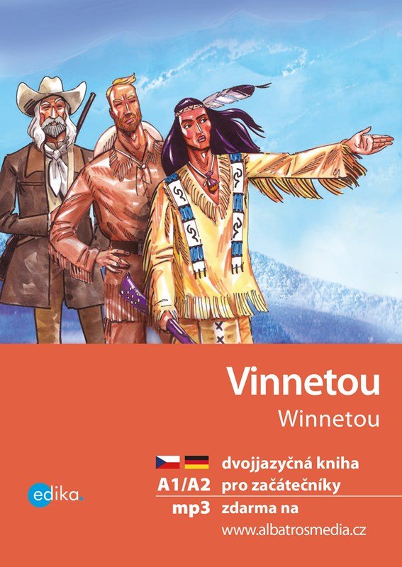 Levně Vinnetou / Winnetou + mp3 zdarma (A1/A2), 1. vydání - Karel May