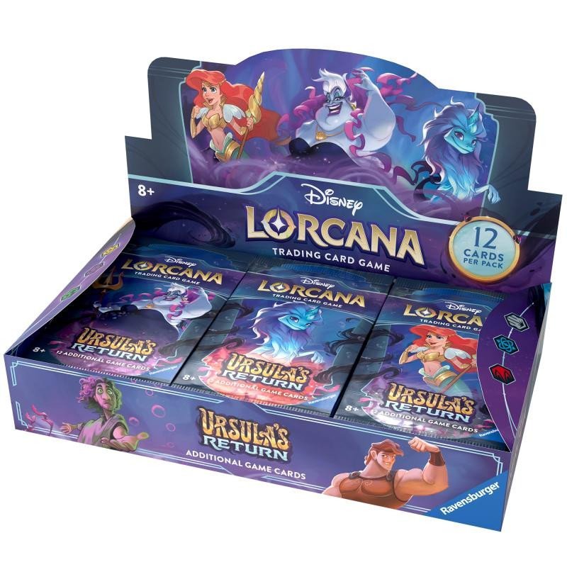 Levně Disney Lorcana: Ursula´s Return - Booster Pack Box 24 ks