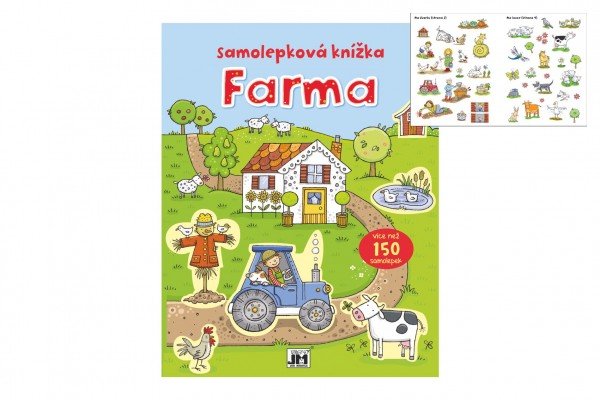 Levně Farma - Samolepková knížka - Kolektiv