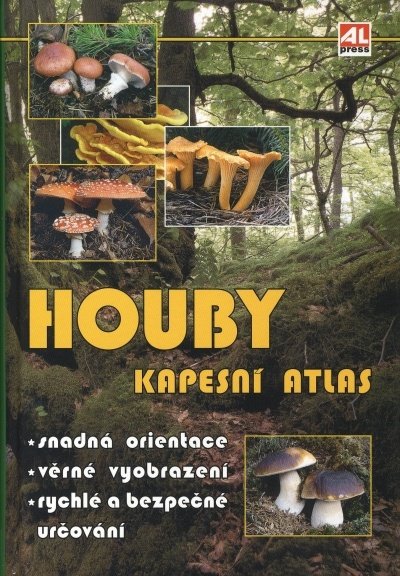 Houby - kapesní atlas - Vladimír Antonín