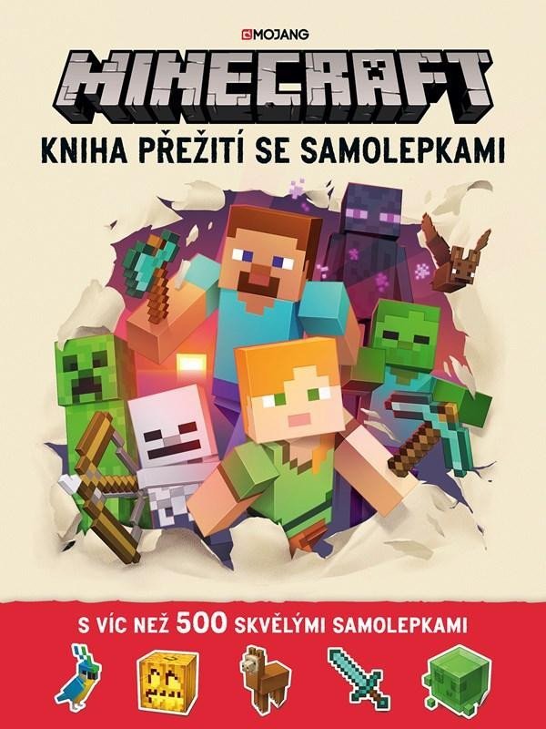 Minecraft - Kniha přežití se samolepkami, 3. vydání - Kolektiv