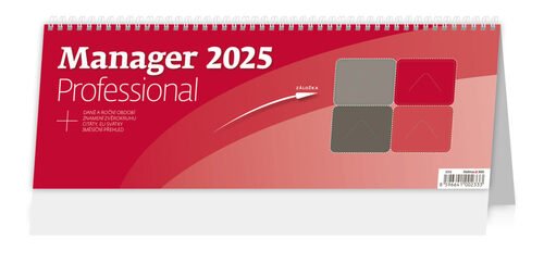 Manager Professional 2025 - stolní kalendář