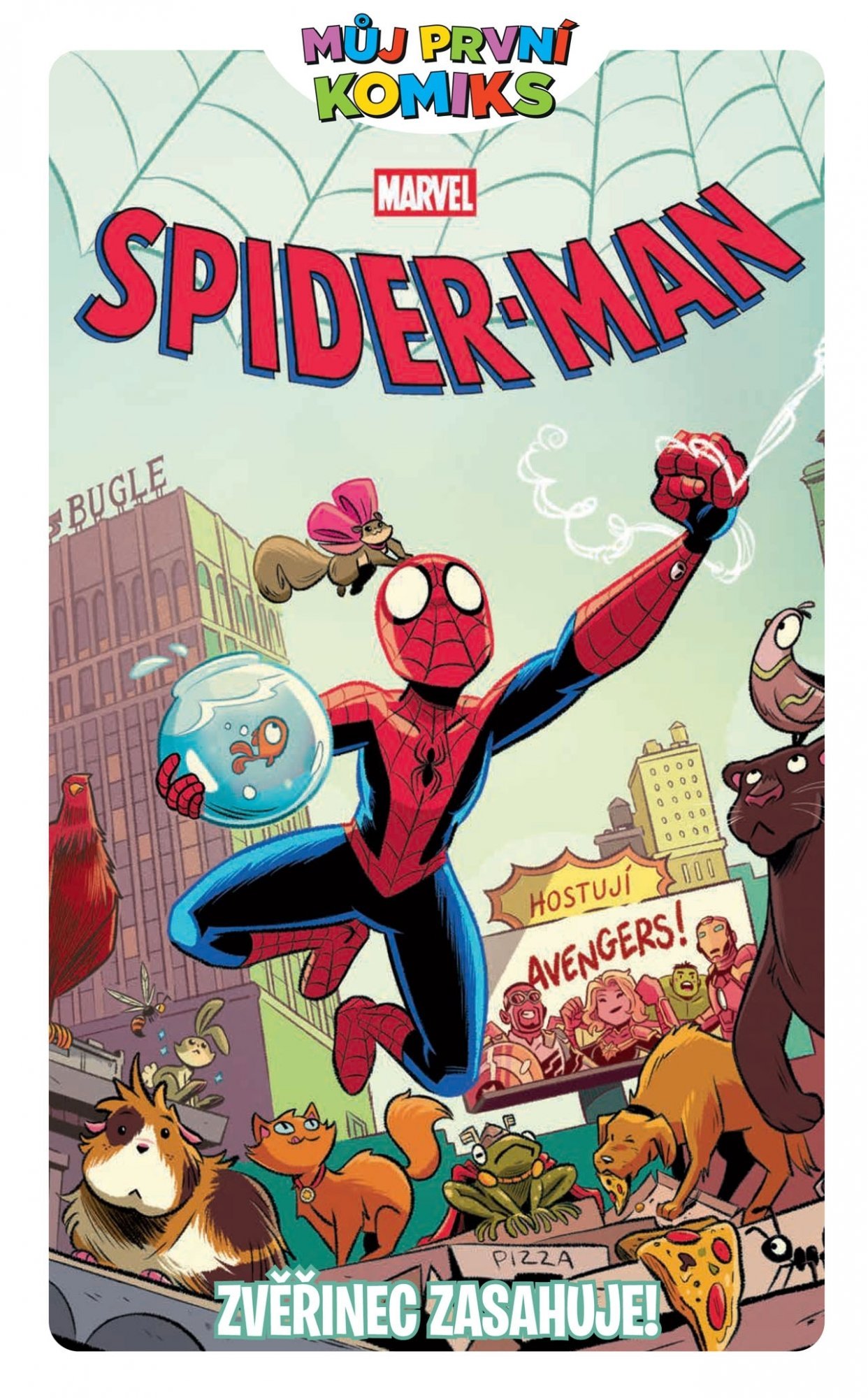 Levně Můj první komiks: Spider-Man - Zvěřinec zasahuje! - Mike Maihack