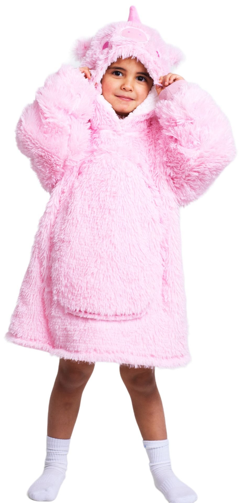 Levně Cozy Noxxiez mikinová deka pro děti 3-6 let - Jednorožec