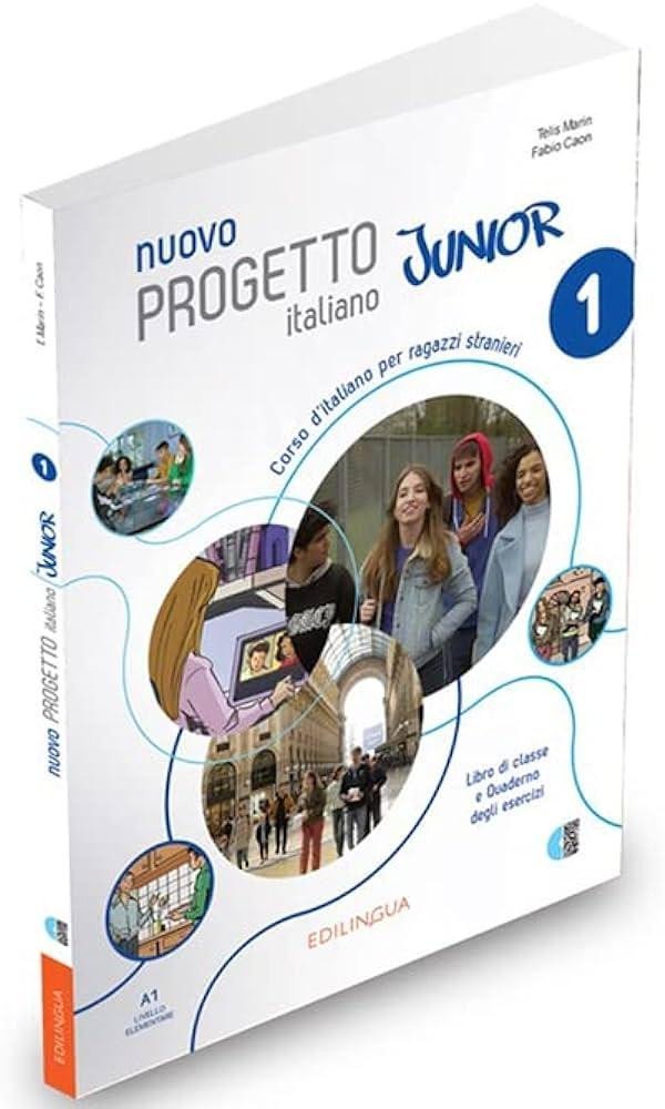 Levně Nuovo Progetto Italiano Junior 1 Libro di classe e Quaderno degli esercizi + audio - Marco Dominici