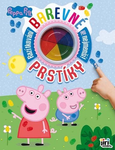 Levně Barevné prstíky Prasátko Peppa