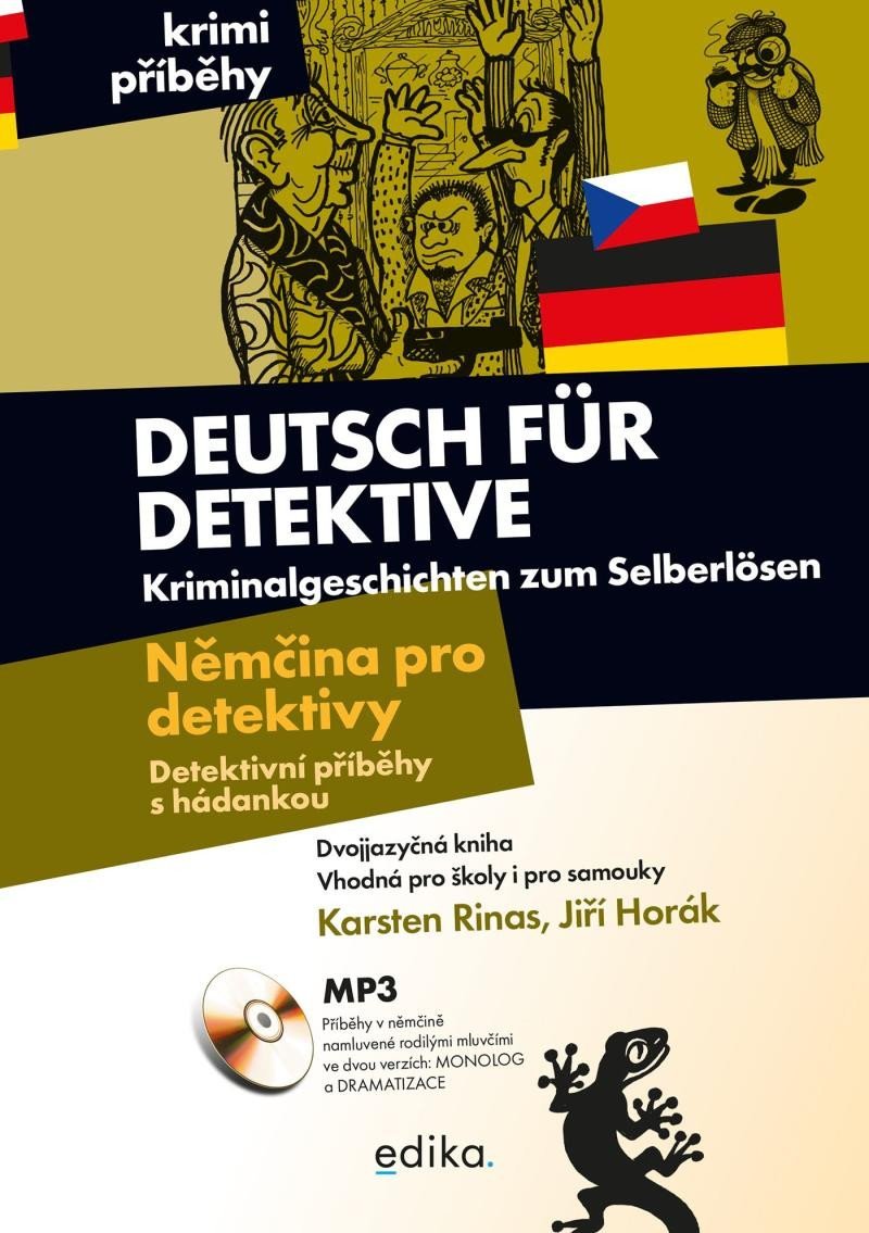 Levně Němčina pro detektivy / Deutsch für Detektive + mp3 - Karsten Rinas