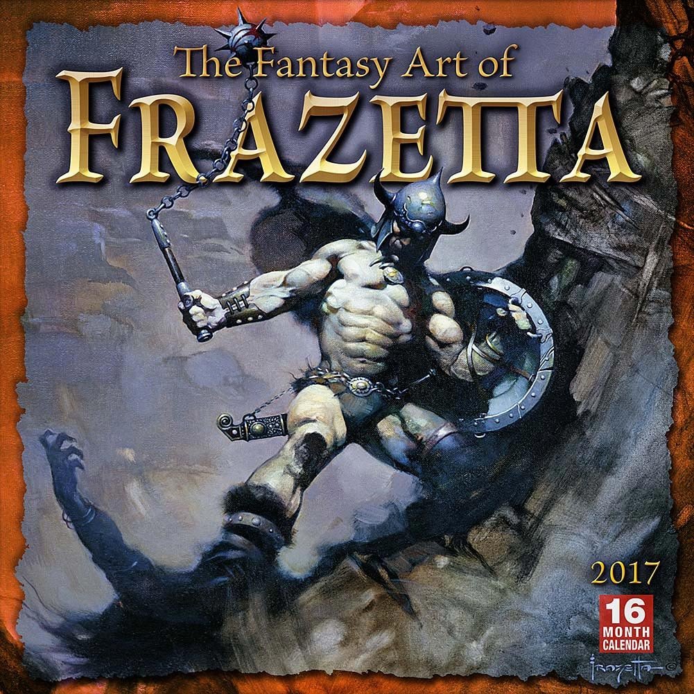 Frazetta 2017 kalendář - Frazetta, Frank