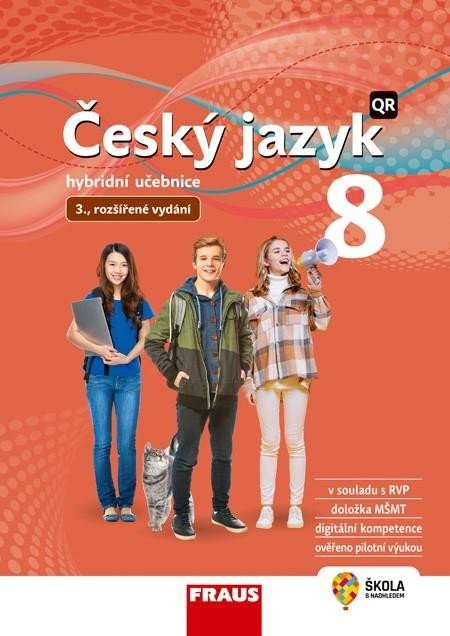 Levně Český jazyk 8 pro ZŠ a VG - Hybridní Učebnice / nová generace, 3. vydání - Zdena Krausová