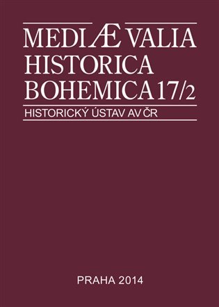 Levně Mediaevalia Historica Bohemica 17/2