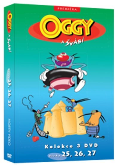 Levně Oggy a švábi 25 - 27 / kolekce 3 DVD