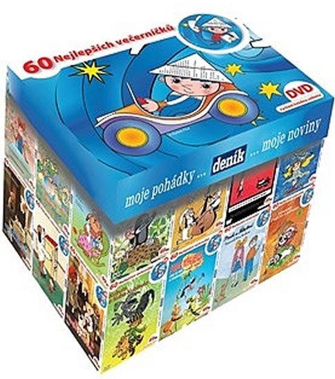 Levně Večerníčkový BOX DVD - kolekce 60 večerníčků na DVD - autorů kolektiv