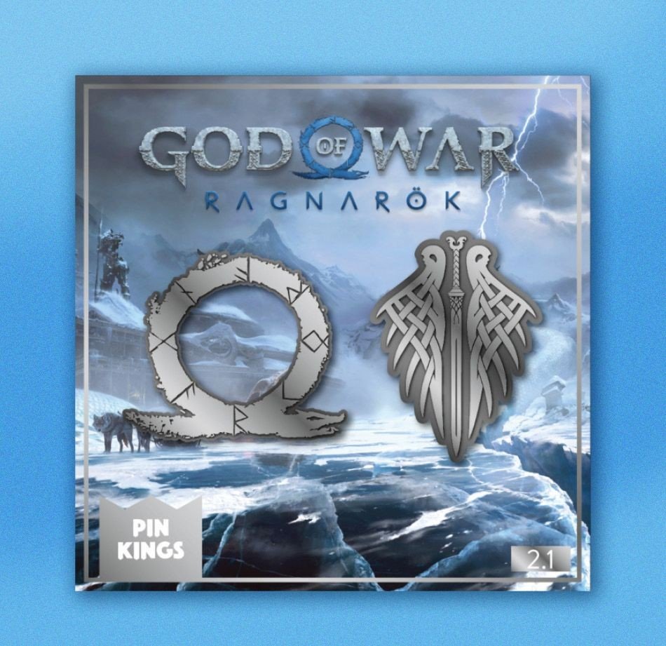 God of War Odznaky - Ragnarok - EPEE Merch - Numskull