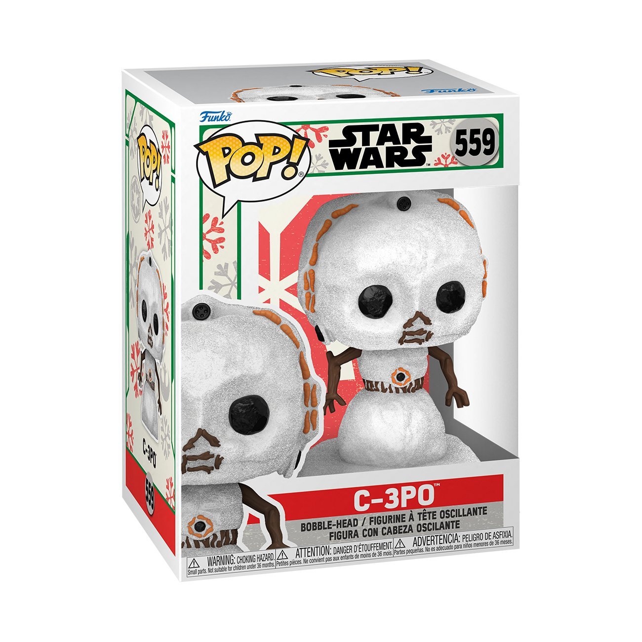 Levně Funko POP Star Wars: Holiday - C-3PO