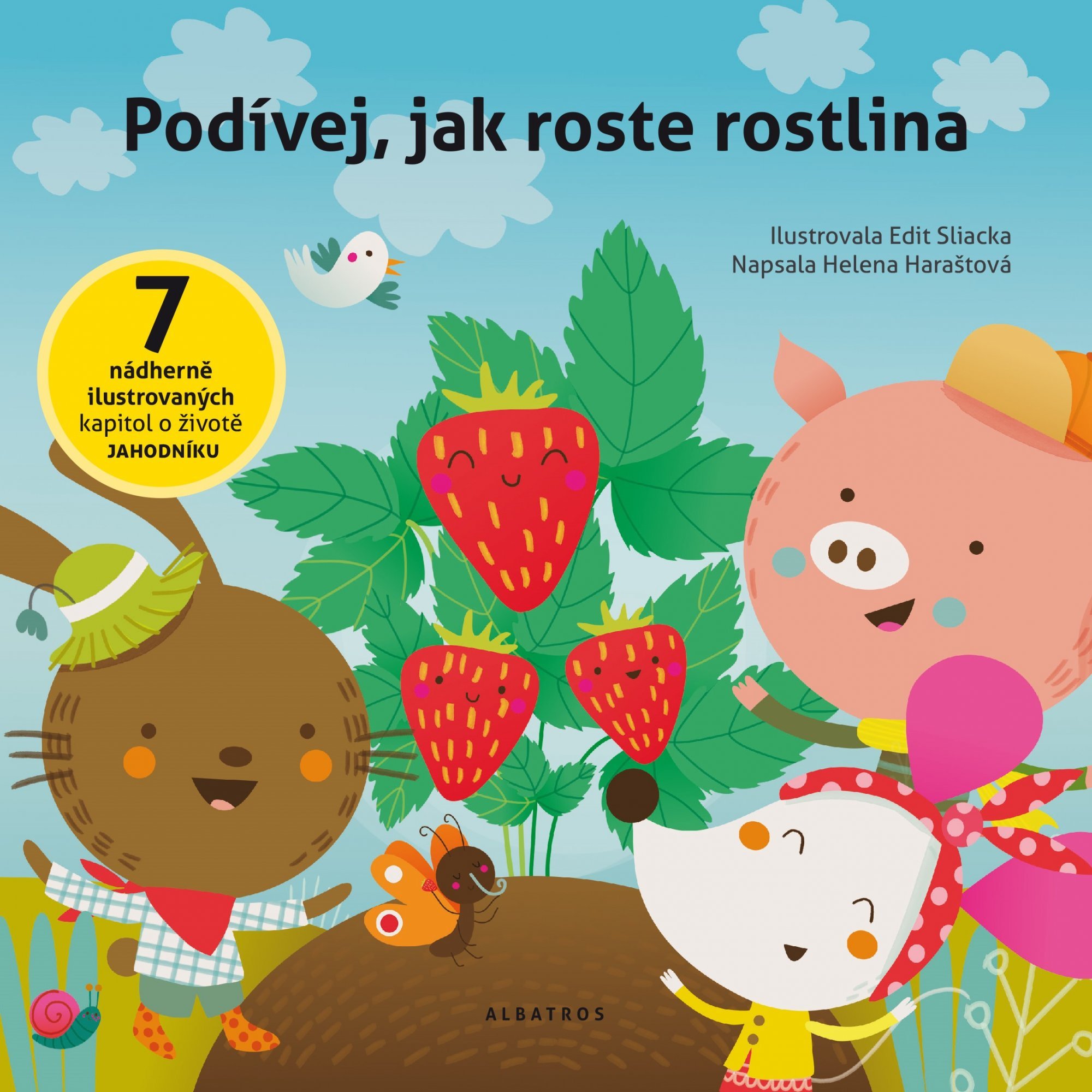 Levně Podívej, jak roste rostlina - Helena Haraštová