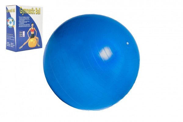 Levně Gymnastický míč 75cm rehabilitační relaxační v krabici 16x22cm