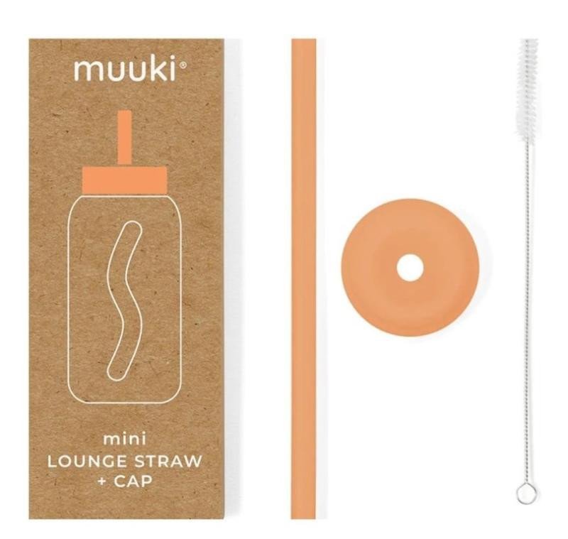 Levně MUUKI Mini Lounge Brčko + Víčko Tropical Papaya