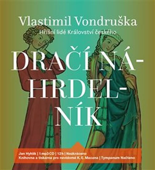 Levně Dračí náhrdelník - Hříšní lidé Království českého - CDmp3 (Čte Jan Hyhlík) - Vlastimil Vondruška