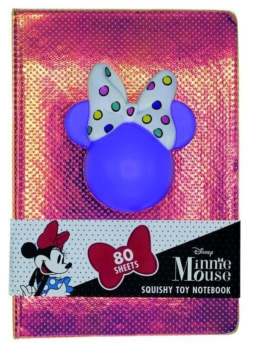 Levně Originální zápisník se squishy hračkou / Minnie