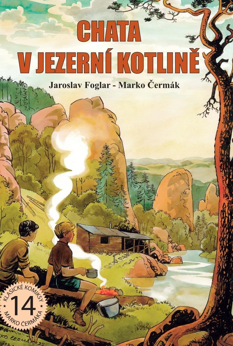 Levně Chata v Jezerní kotlině, 1. vydání - Jaroslav Foglar