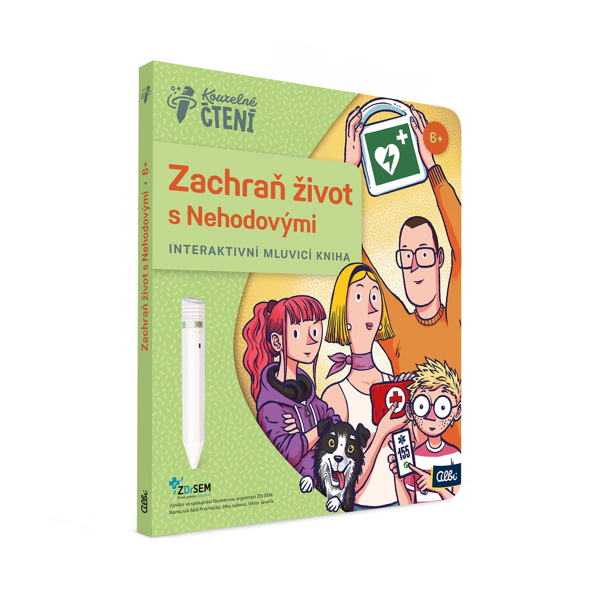 Levně Albi Kniha Zachraň život s Nehodovými - Albi