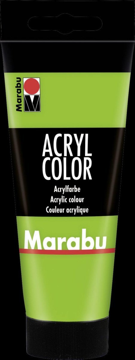 Levně Marabu Acryl Color akrylová barva - listově zelená 100 ml