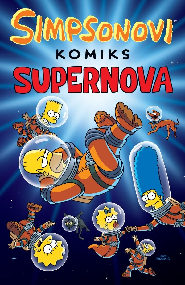 Levně Simpsonovi - Supernova - Matthew Abram Groening
