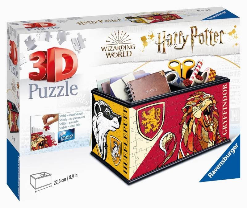 Levně Ravensburger 3D Puzzle - Úložná krabice Harry Potter 216 dílků