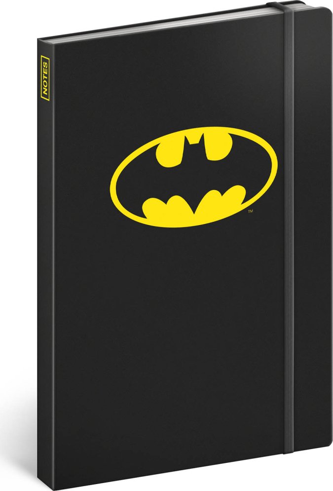 Levně Notes Batman - Signal, linkovaný, 13 × 21 cm