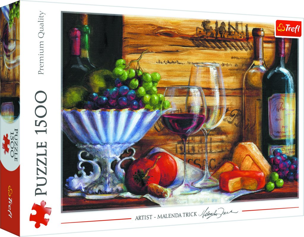 Trefl Puzzle Malenda Trick - Vinařství / 1500 dílků - Trefl