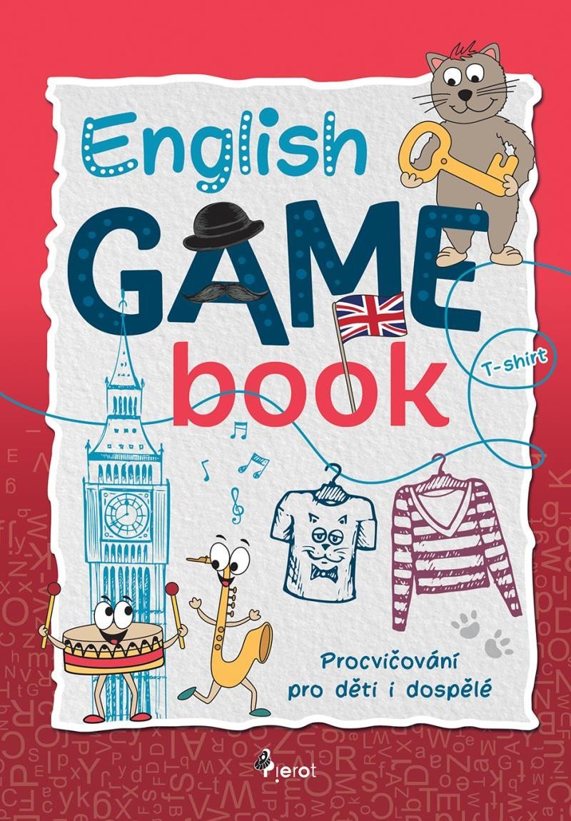 Product detail of English GAME book červený - Jonathan Gaudet