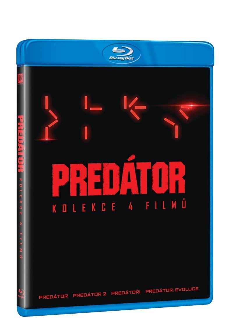 Levně Predátor - kolekce 1.-4. (4 Blu-ray)