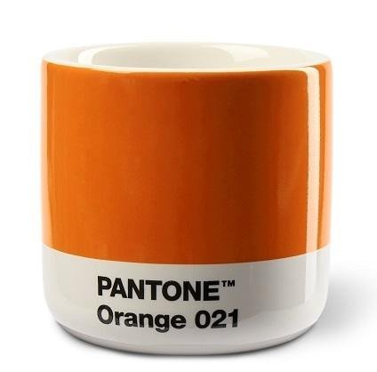 Pantone Hrnek Macchiato - Orange 021
