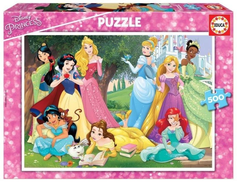 Levně Puzzle Disney Princezny 500 dílků