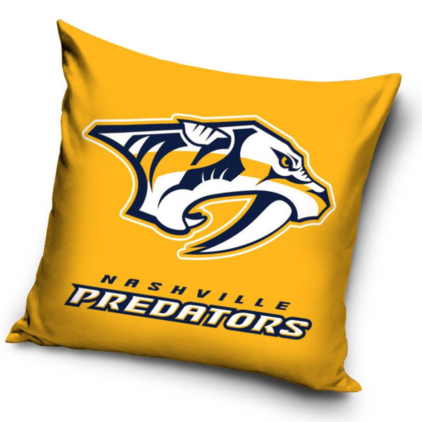 Levně Polštářek NHL Nashville Predators Yellow
