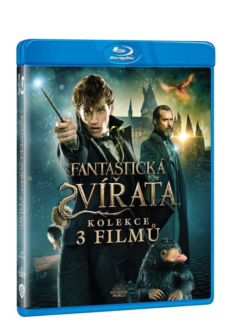 Levně Fantastická zvířata - kolekce 1-3. (3 Blu-ray)