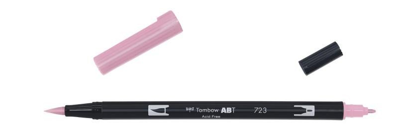 Tombow Oboustranný štětcový fix ABT - pink