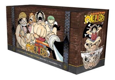 Levně One Piece Box Set 1: East Blue and Baroque Works: Volumes 1-23 with Premium - Eiichiro Oda