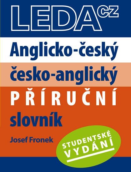 Levně Anglicko-český, česko-anglický příruční slovník-Studentské vydání - Josef Fronek