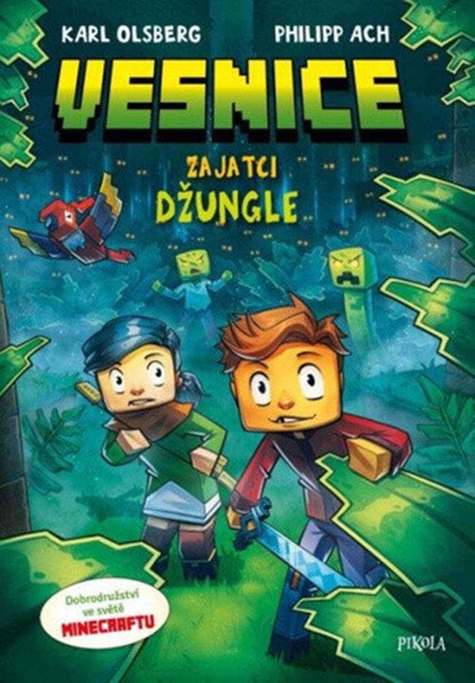 Levně Minecraft: Vesnice. Zajatci džungle - Karl Olsberg