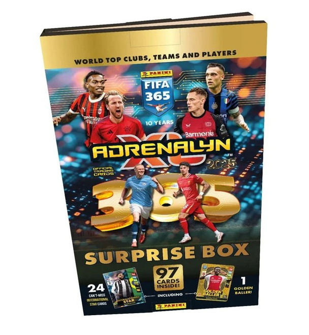 Levně PANINI FIFA 365 2024/2025 - ADRENALYN karty - adventní kalendář