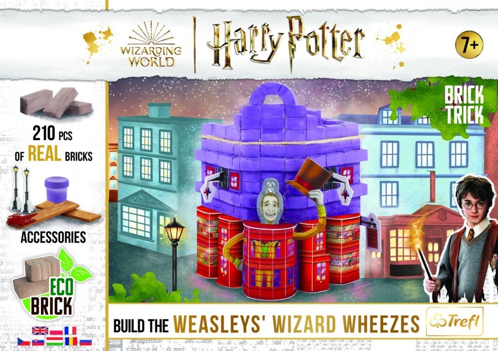 Levně BRICK TRICK Harry Potter: Weasleyho kouzelnické žertíky M 210 dílů - Trefl