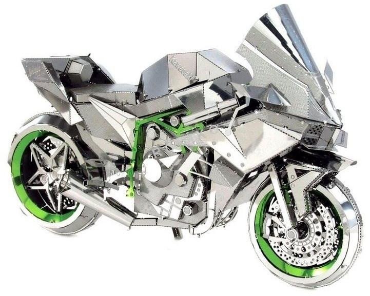 Levně Metal Earth 3D kovový model Kawasaki Ninja H2R (ICONX)