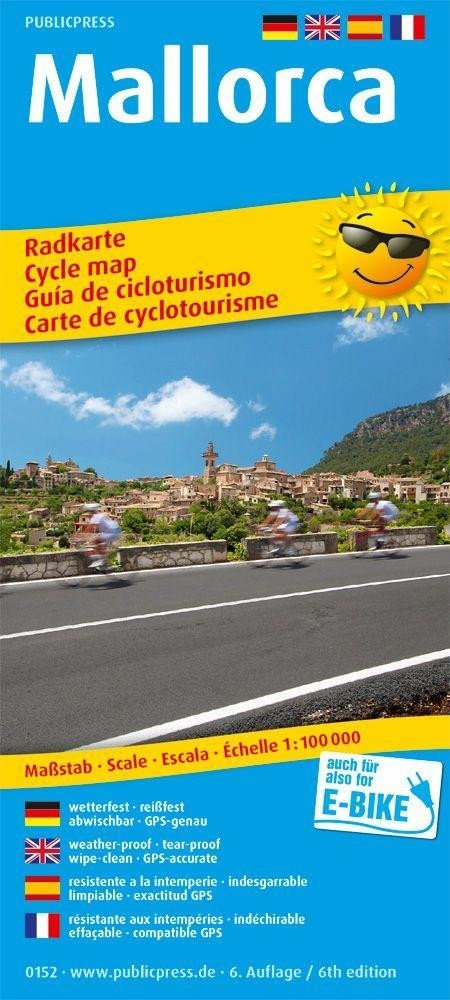 Levně Mallorca 1:100 000 / cyklistická mapa