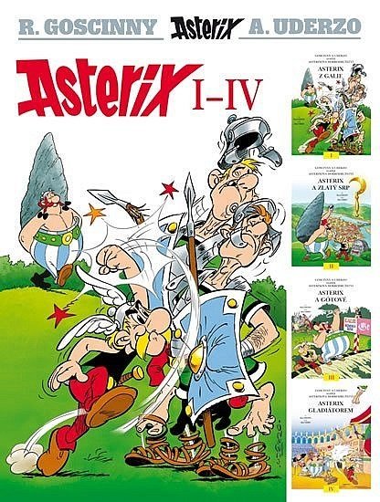 Asterix I - IV, 5. vydání - René Goscinny