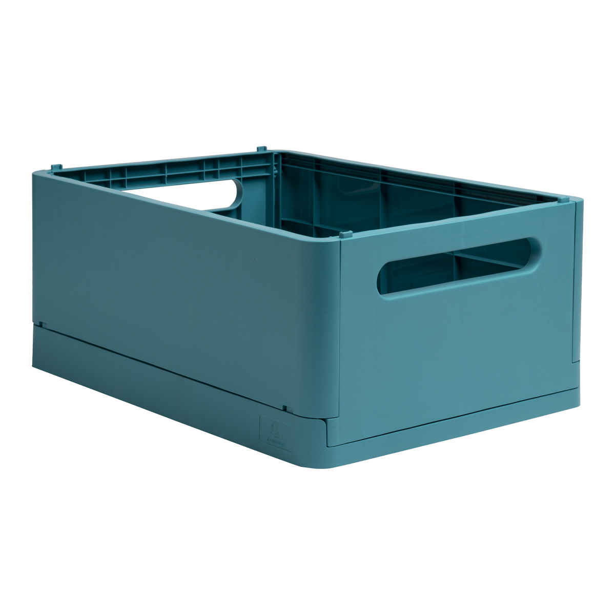 Levně Exacompta Smart case - skládací úložný box, recyklovaný PP, MAXI, petrolejový