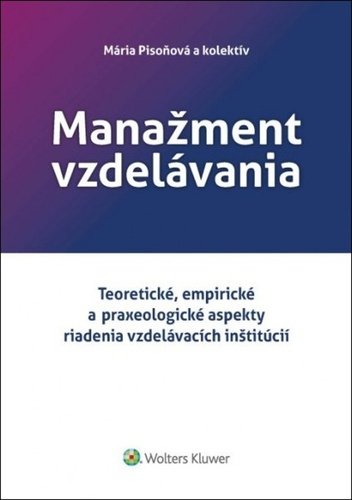 Levně Manažment vzdelávania - Mária Pisoňová